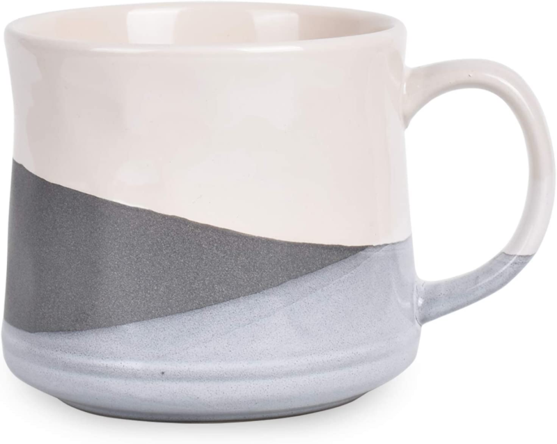 Large Stoneware Coffee / Tea Mug,  21 Oz, Dishwasher and Microwave Safe