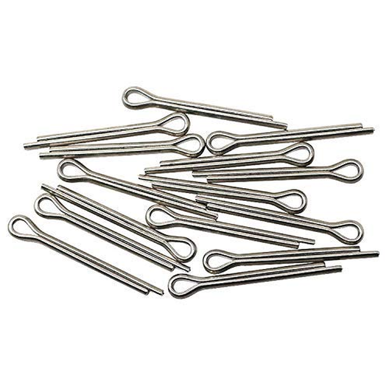 304 Stainless Steel Cotter Pin Assortment Set Value Kit,230 Pcs