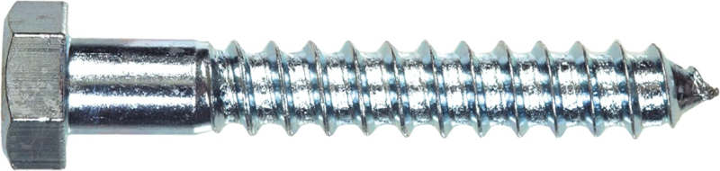 Hex Lag Screw, 5/16-Inch X 1-3/4-Inch, Zinc, 100-Pack