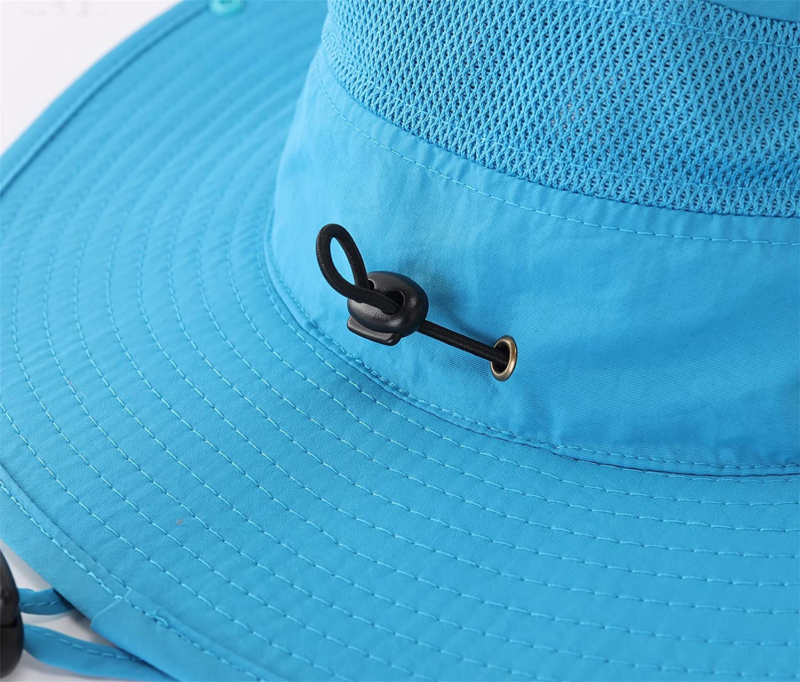 Outdoor Mesh Sun Hat Wide Brim UV Sun Protection Hat Fishing Hiking
