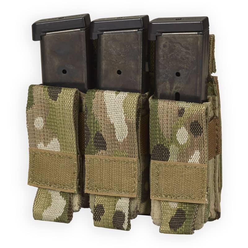 Chase Tactical Triple Pistol Mag Pouch