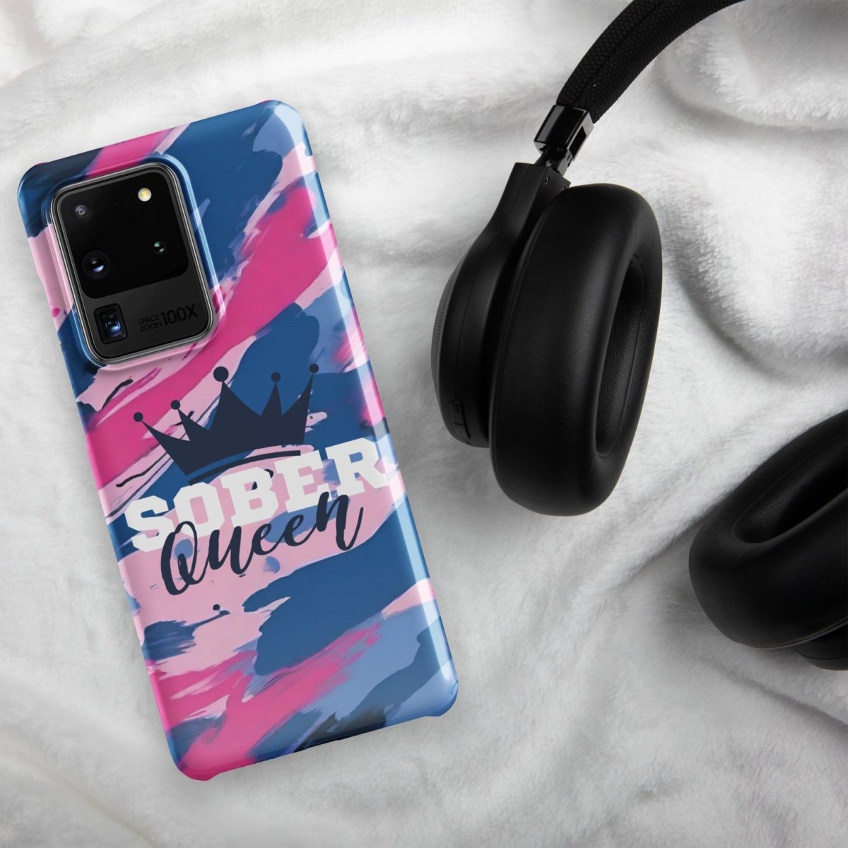 Sober Queen Samsung? Snap Case - Sleek Protection, Royal Inspiration