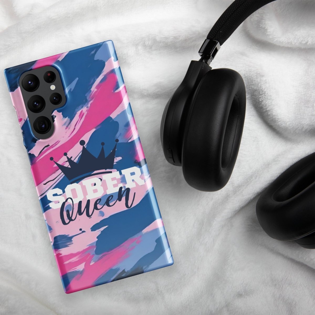 Sober Queen Samsung? Snap Case - Sleek Protection, Royal Inspiration