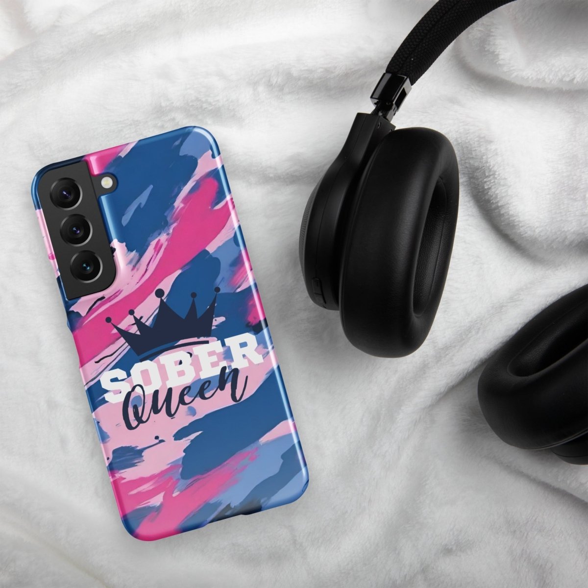 Sober Queen Samsung? Snap Case - Sleek Protection, Royal Inspiration