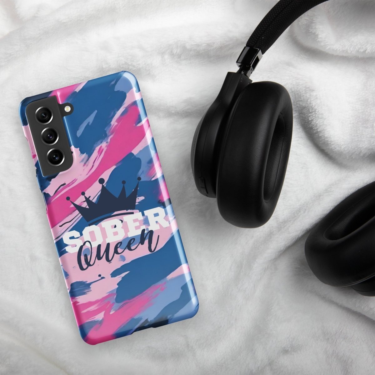 Sober Queen Samsung? Snap Case - Sleek Protection, Royal Inspiration