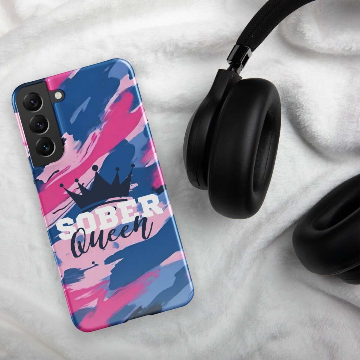 Sober Queen Samsung? Snap Case - Sleek Protection, Royal Inspiration