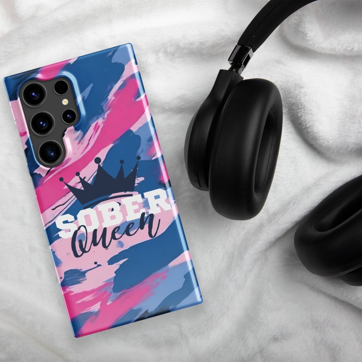 Sober Queen Samsung? Snap Case - Sleek Protection, Royal Inspiration