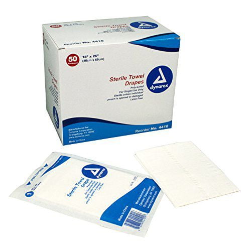 Sterile Disposable Drapes 18'x26' -Case of 300