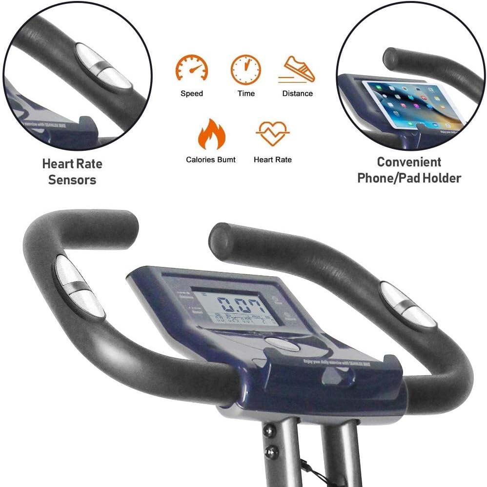 LEIKE X Bike Ultra-Quiet Folding Exercise Bike