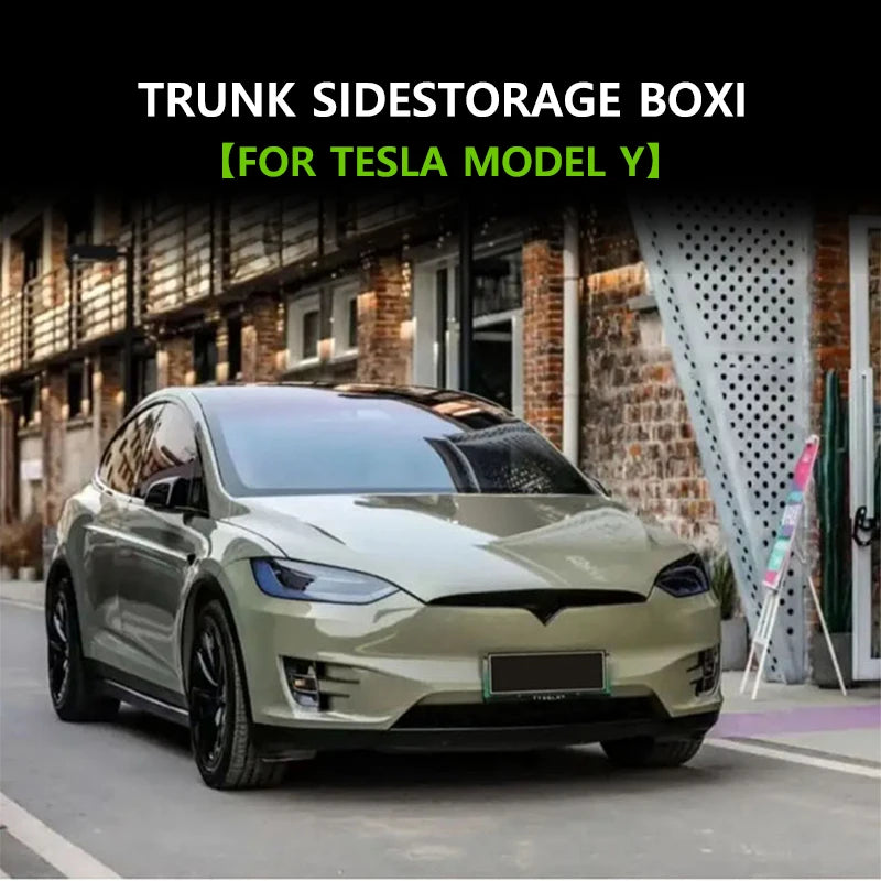 CargoCraft: Trunk Side Storage Box For Tesla Model Y