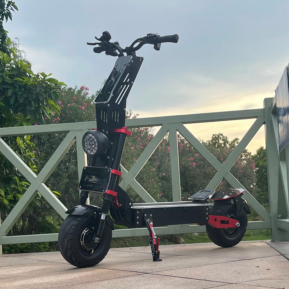 Electric scooter 14inch fat tire T6