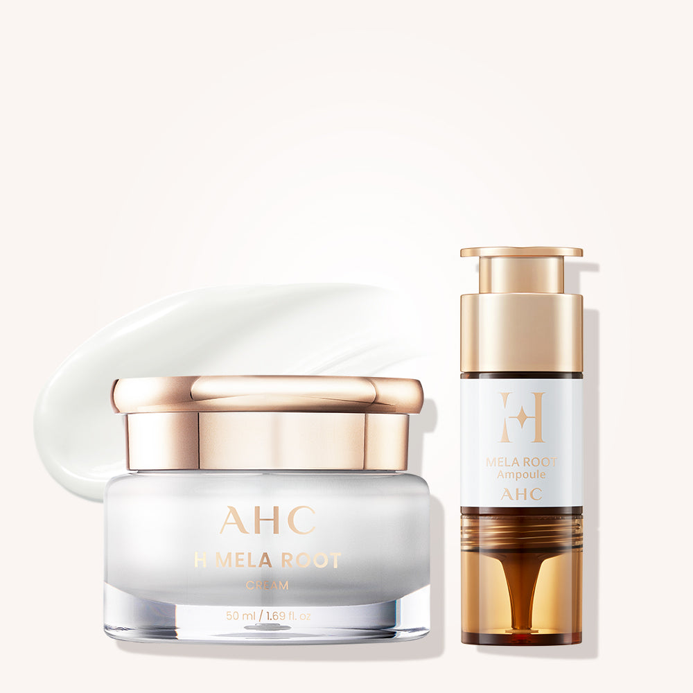 AHC Mela Root Cream 50ml+Ampoule 10ml