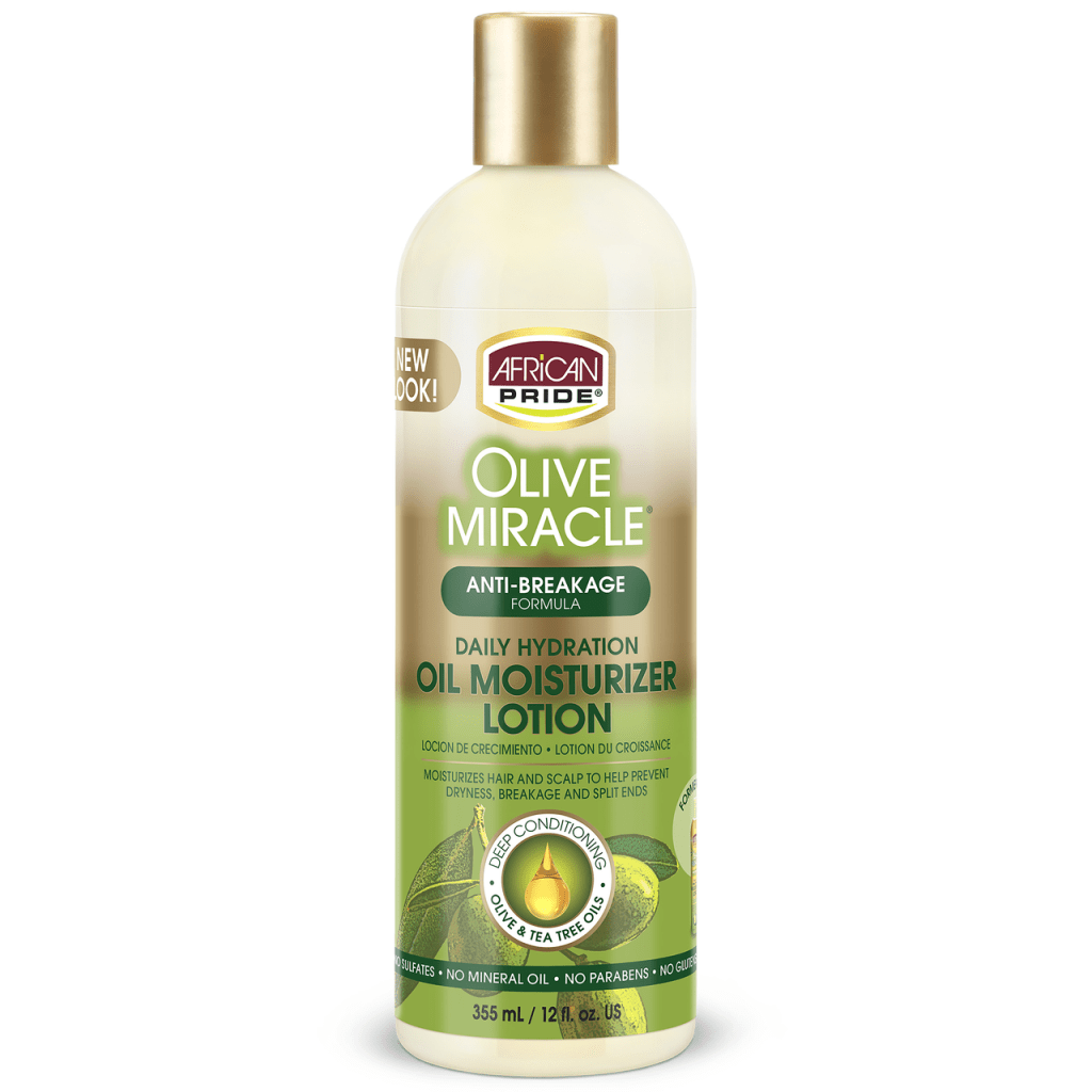 African Pride Olive Miracle Daily Hydration Oil Moisturizer Lotion