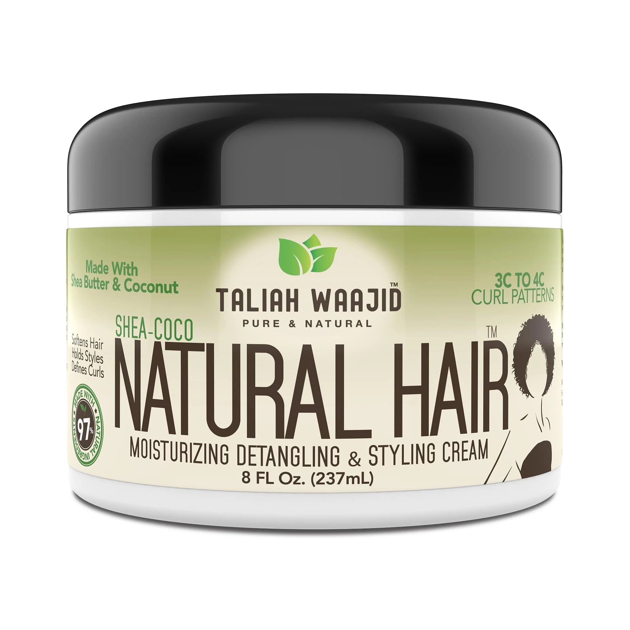 Taliah Waajid Pure & Natural | Natural Hair Moisturizing Detangling & Styling Cream