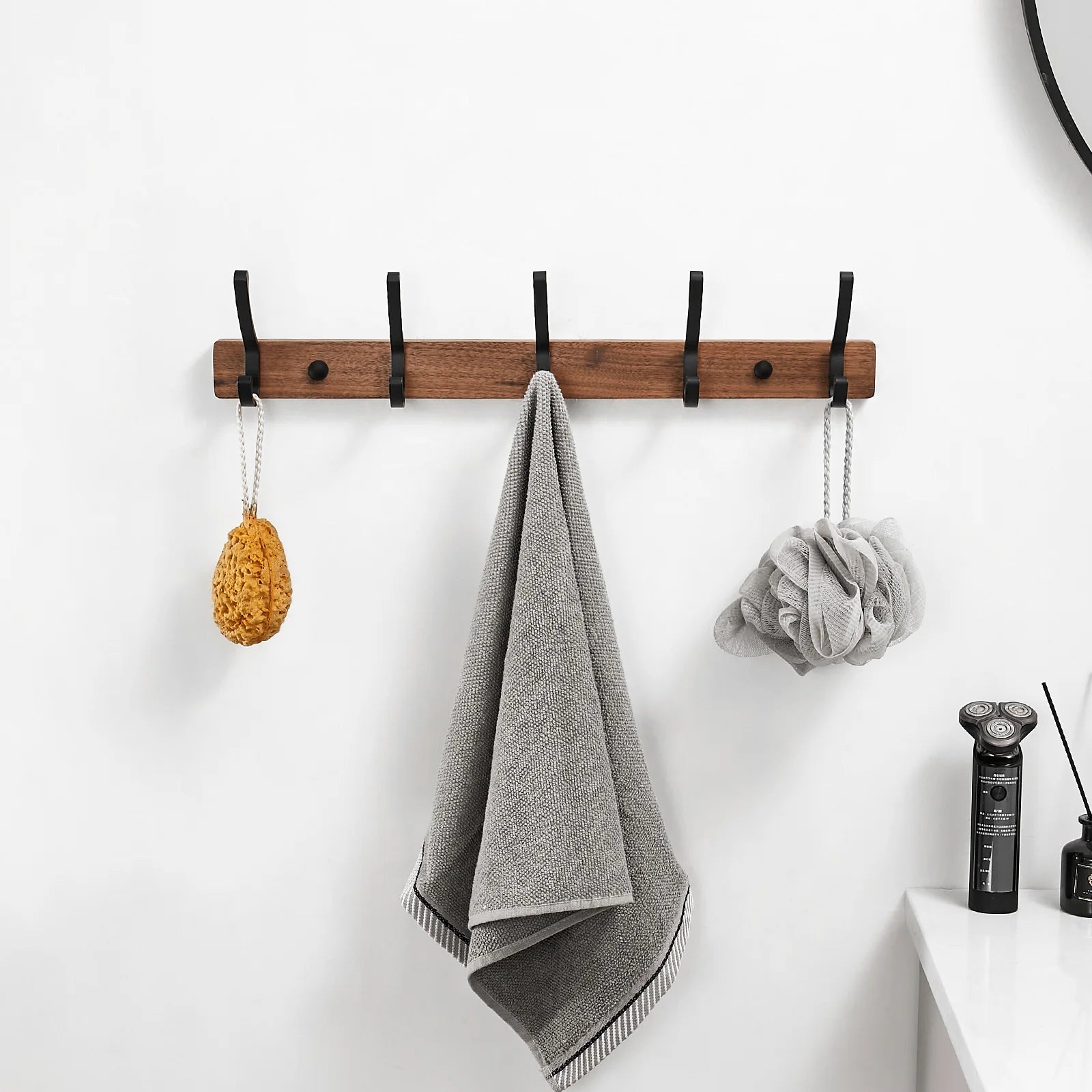 Modern Rustic Hook Rack