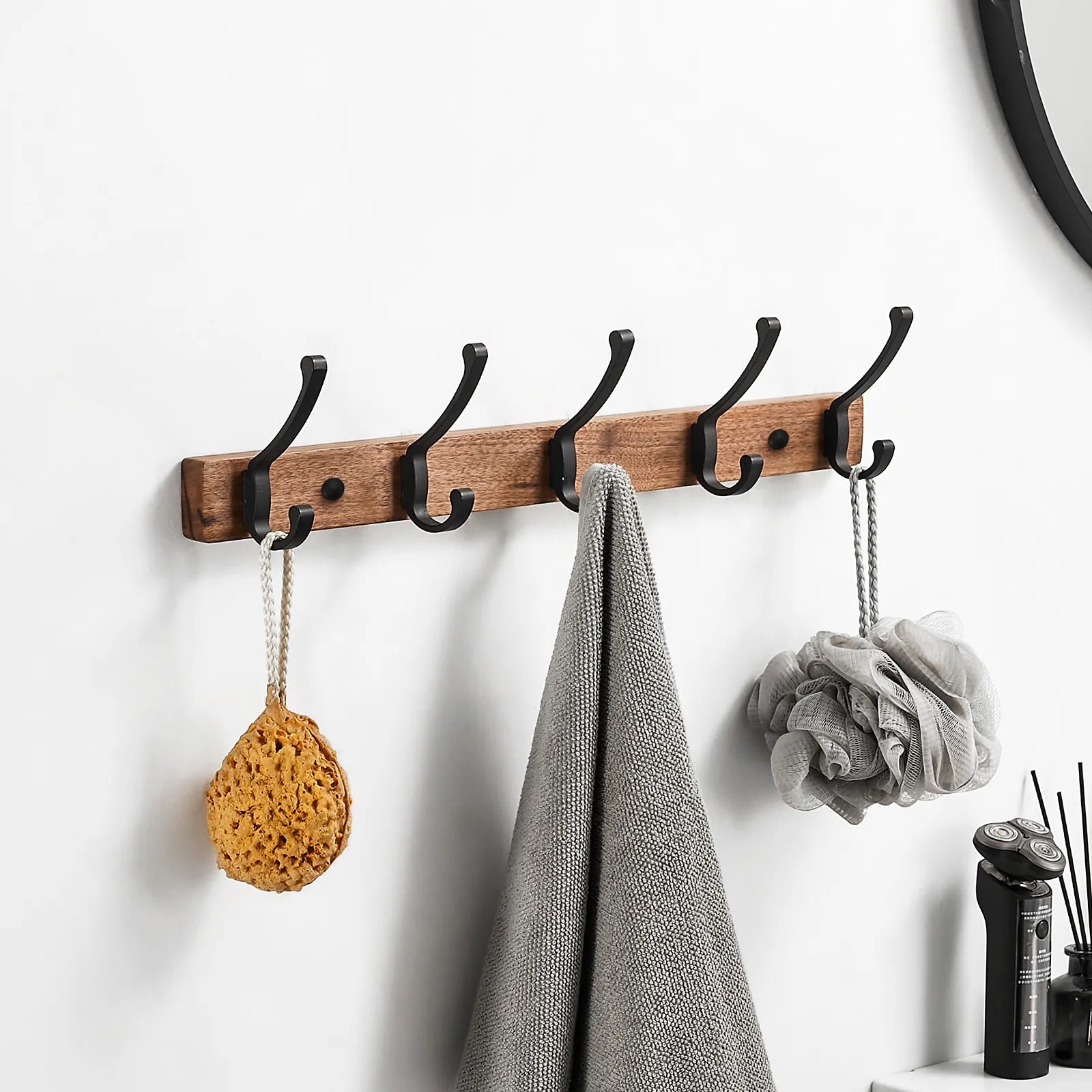 Modern Rustic Hook Rack