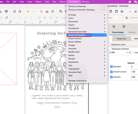国際女性デーのポスター