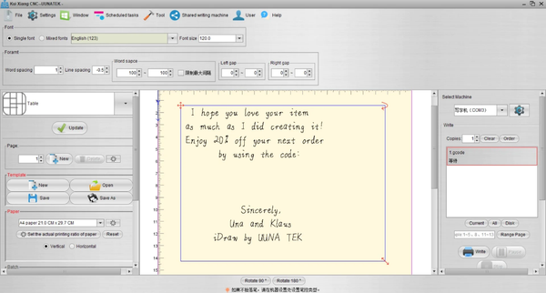 Effortless Bulk Writing and Drawing