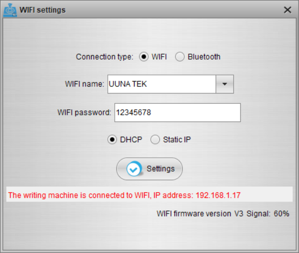 Wireless Connectivity via Wi-Fi