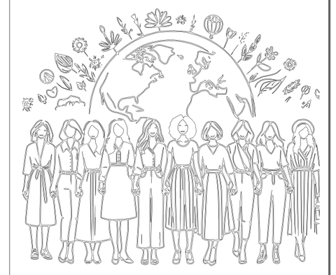 国際女性デーのポスター