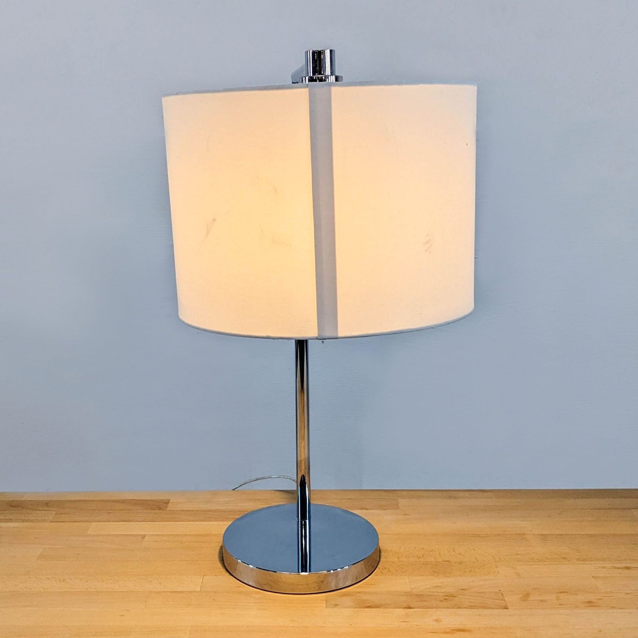 Chrome Table Lamp