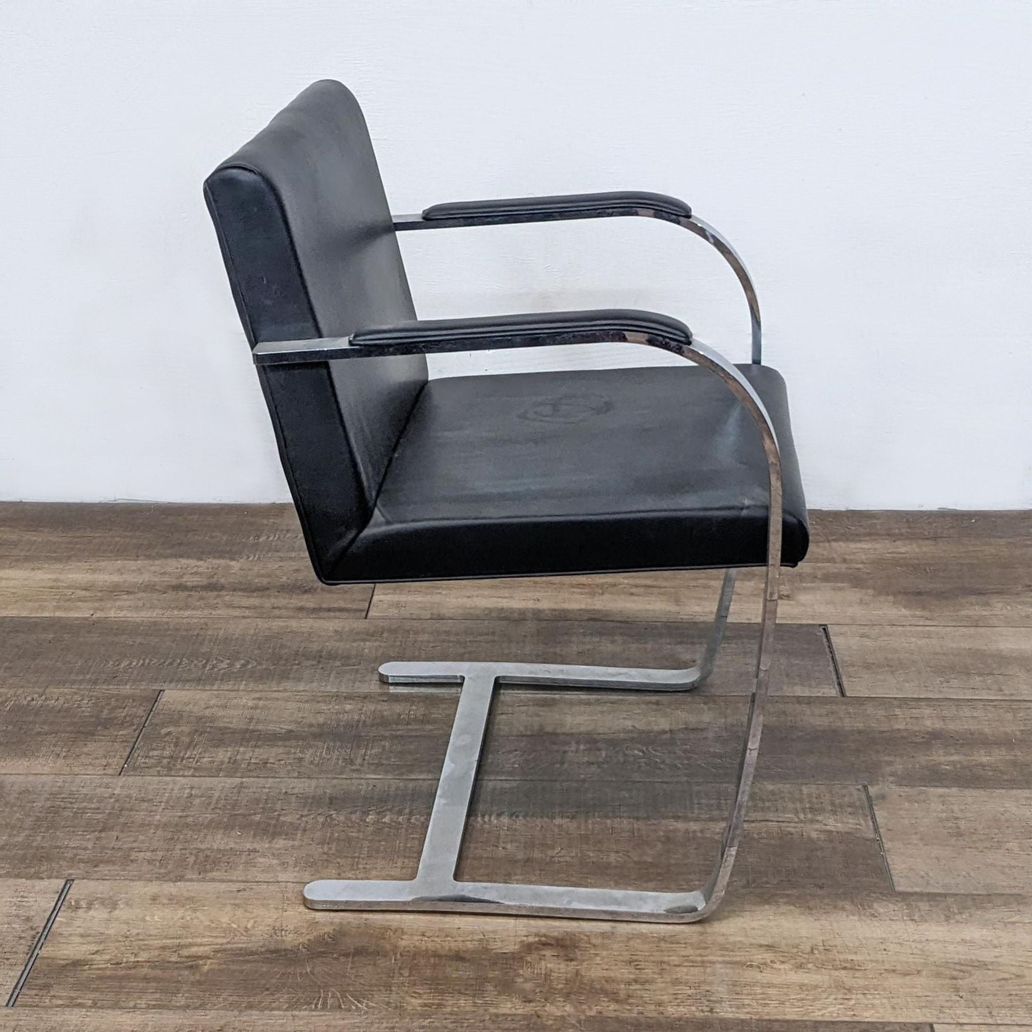 Modern Steel Frame Side Chair