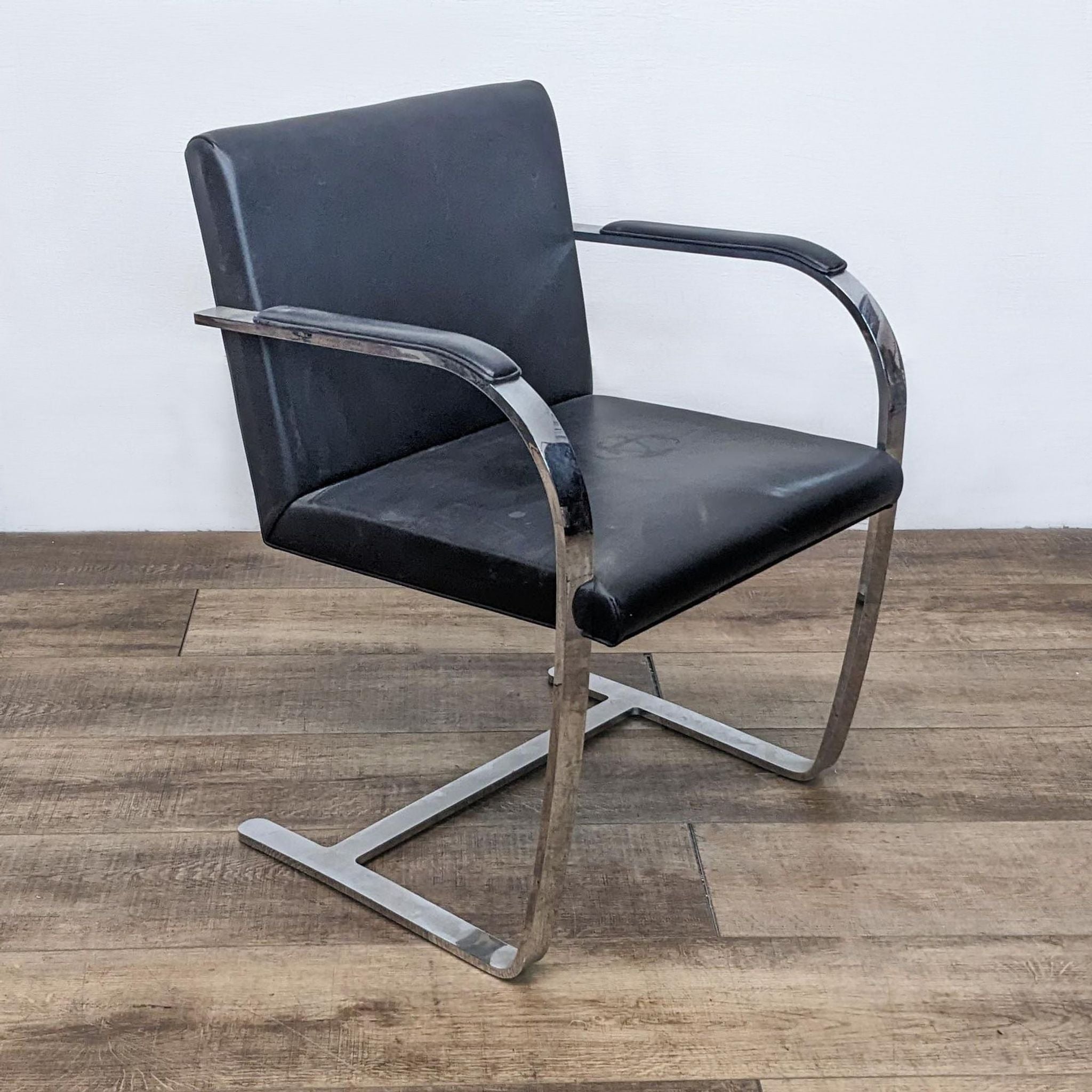Modern Steel Frame Side Chair