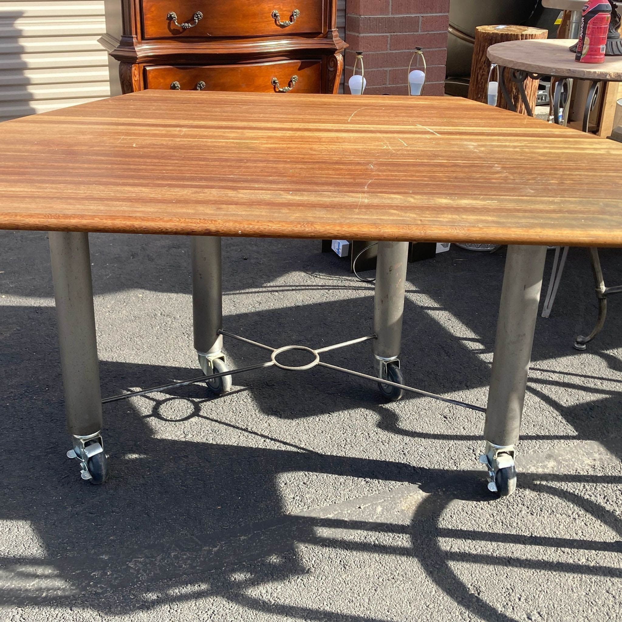Industrial Style Corner  Dining Table