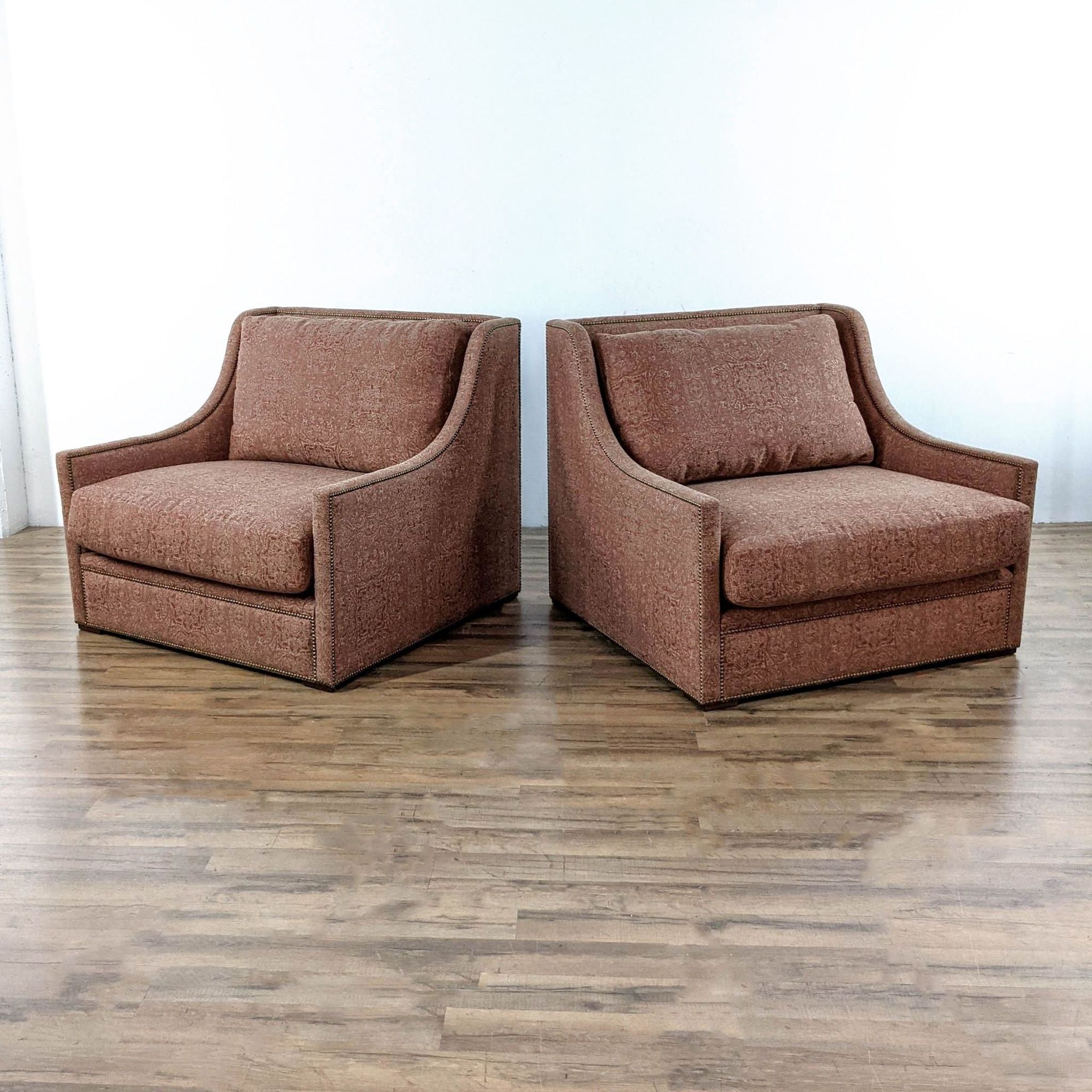 Pair of Milano Lounge Chairs
