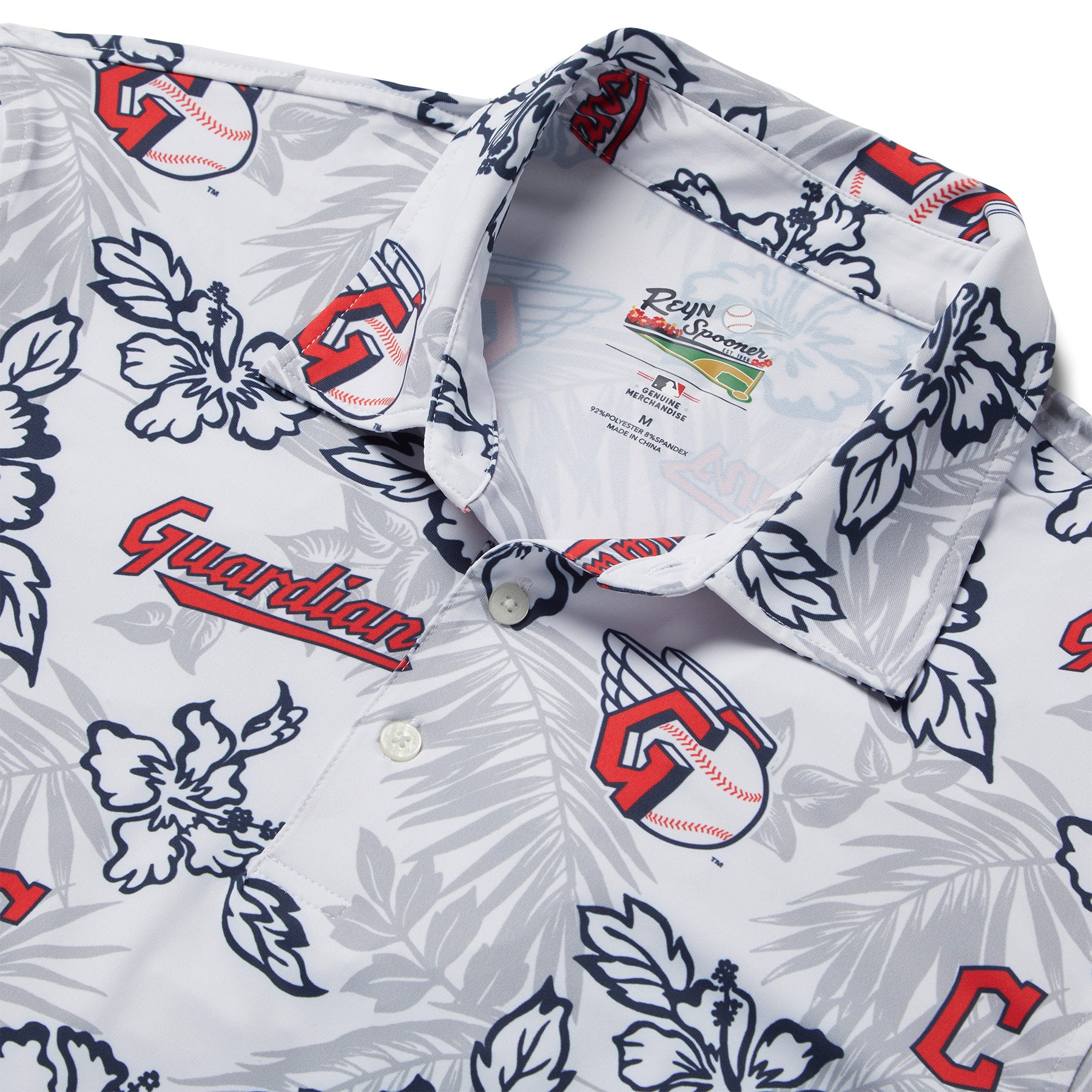 CLEVELAND GUARDIANS PUA PERFORMANCE POLO / Performance Fabric