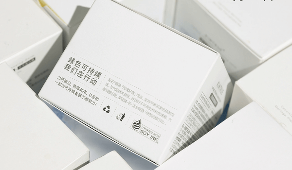 soy-based ink printed packaging