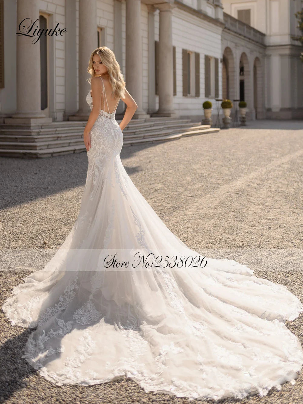 Stunning Sweetheart Mermaid Wedding Dresses Impressing Beaded Pearls aghetti Straps Appliques Lace Bridal Gowns
