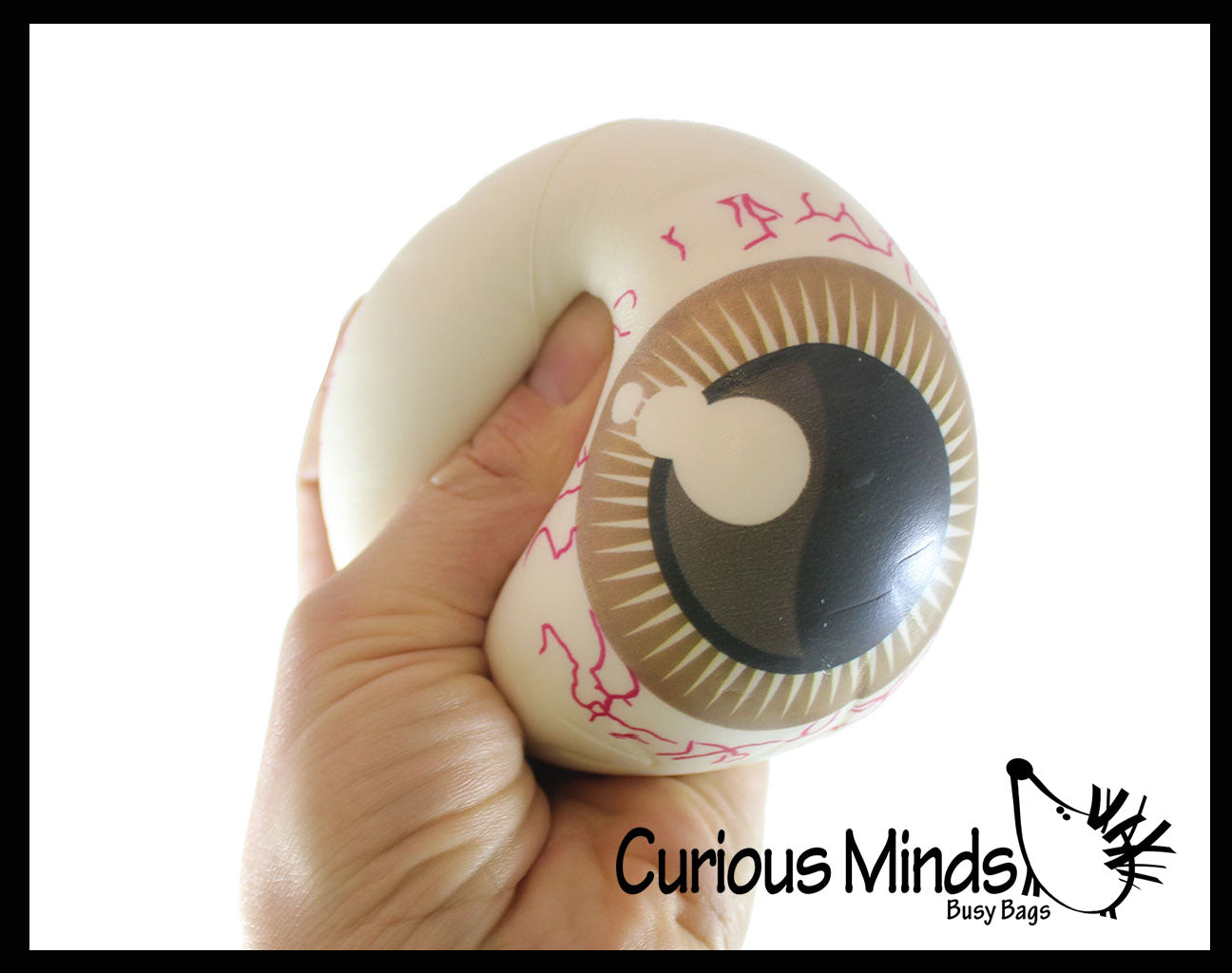 Large Eye Slow Rise Squishy Foam Stress Ball  -  Sensory, Stress, Fidget Toy