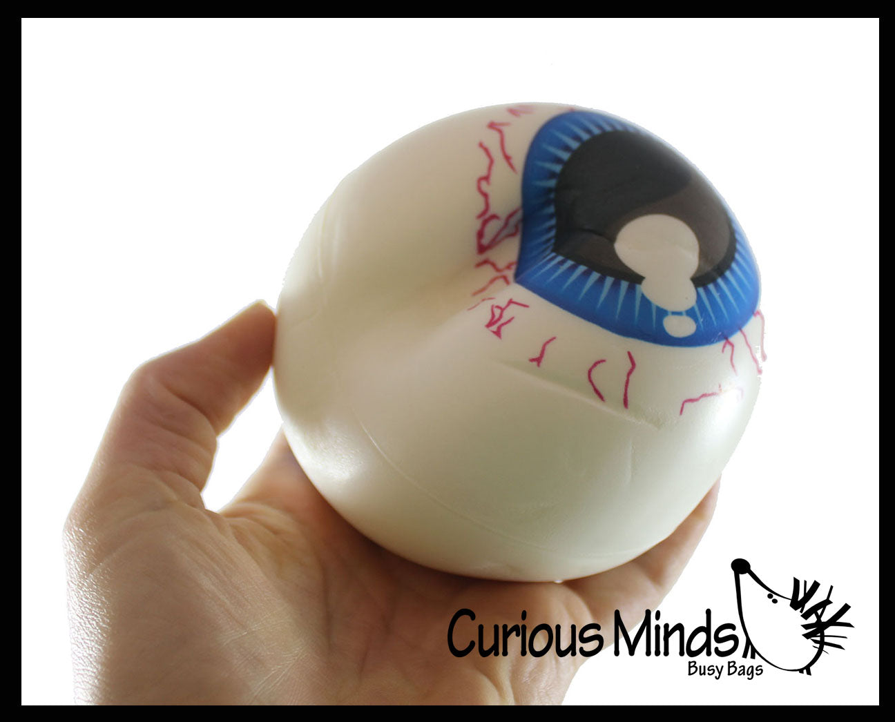 Large Eye Slow Rise Squishy Foam Stress Ball  -  Sensory, Stress, Fidget Toy