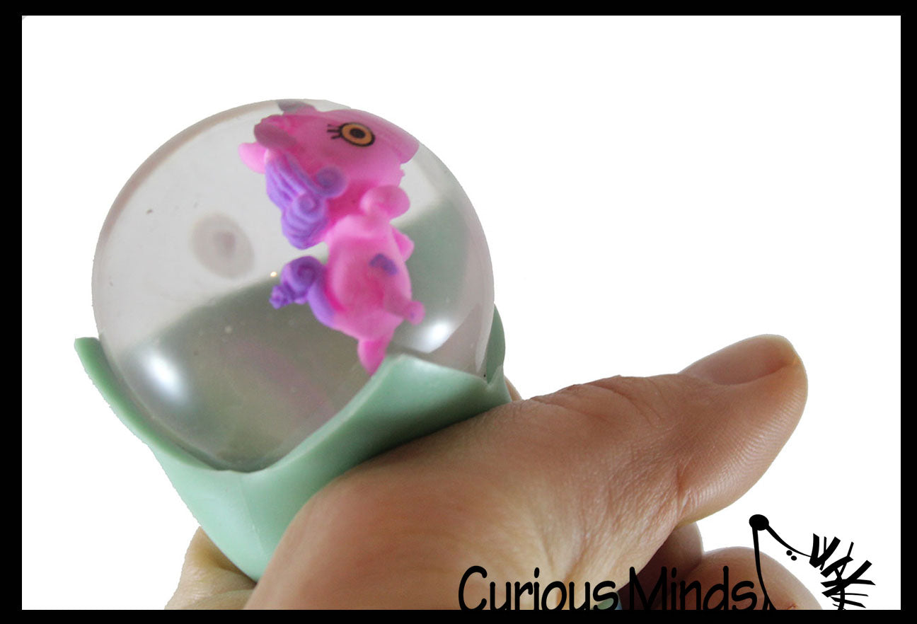 LAST CHANCE - LIMITED STOCK  - SALE - Hatching Unicorn Egg Squeeze Stress Ball with Baby Unicorn -  Sensory, Stress, Fidget Toy