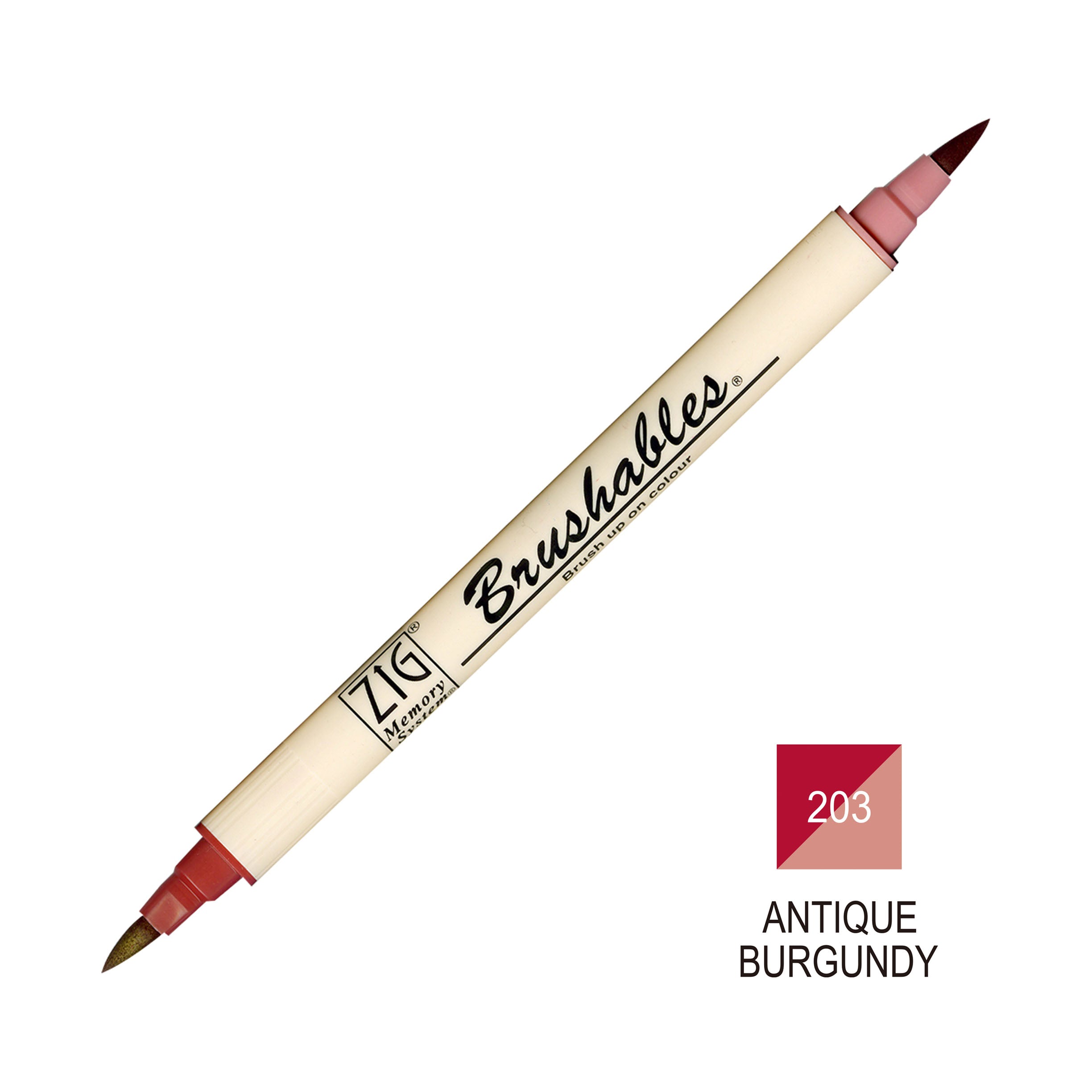 Kuretake-ZIG Brushables Double-Ended Marker