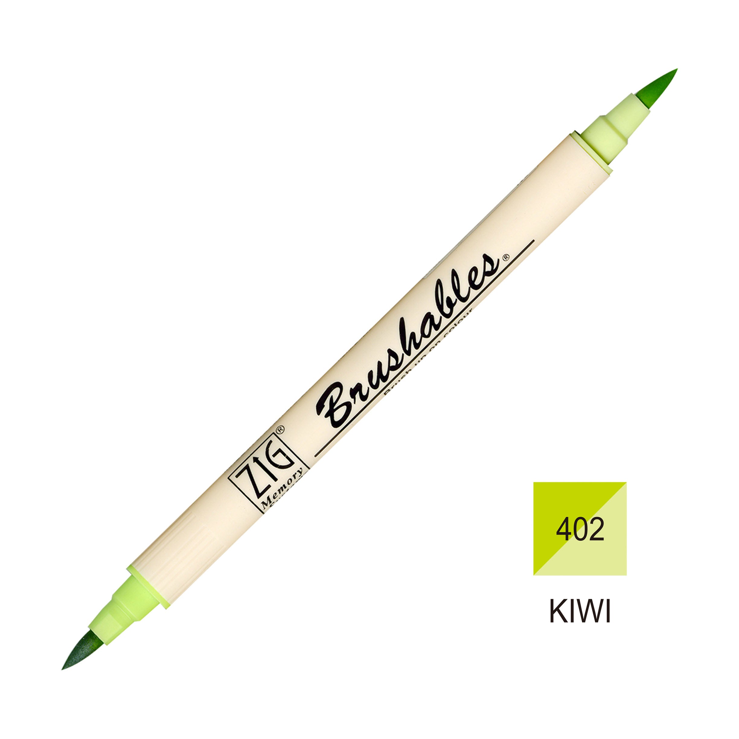 Kuretake-ZIG Brushables Double-Ended Marker