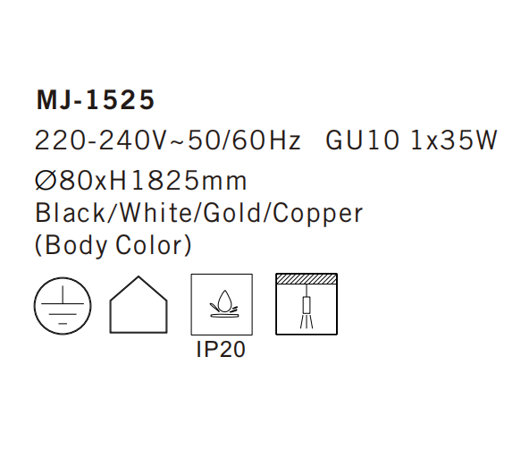 MJ-1525 Ceiling Lamp