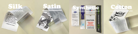 towel label customization