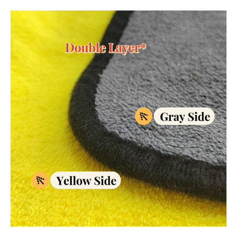 double layer towel