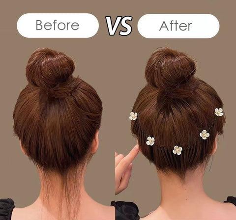 Camellia Hair Comb Clip for Bangs Shredding Hair