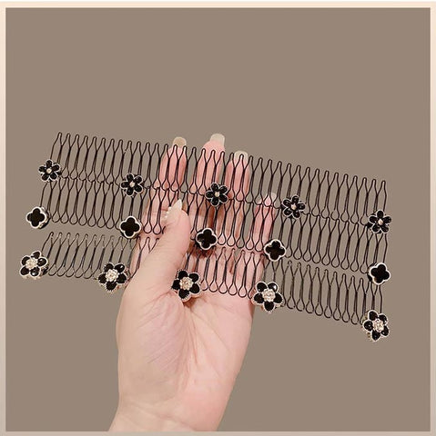 Camellia Hair Comb Clip for Bangs Shredding Hair