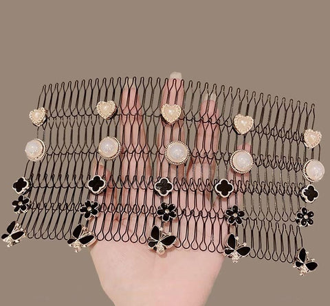 Camellia Hair Comb Clip for Bangs Shredding Hair