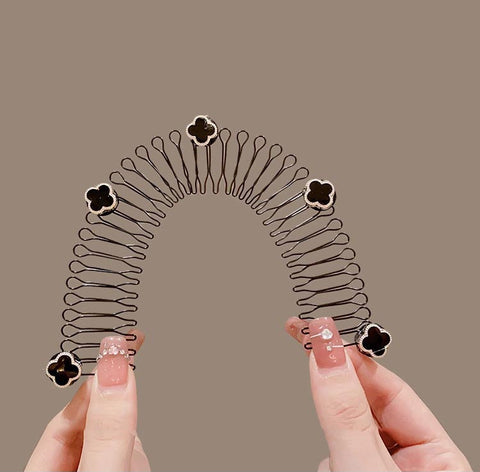 Camellia Hair Comb Clip for Bangs Shredding Hair