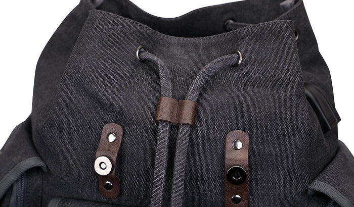 Canvas Backpack for Men Drawstring Backpack,leather travel backpack,canvas duffle bag backpack,canvas backpack for men,large bag