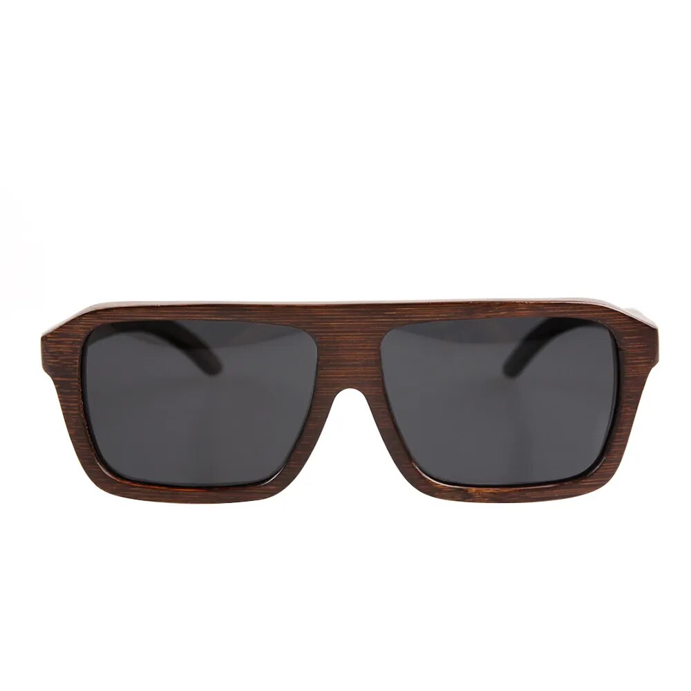 BerWer 2023 Hot Handmade Bamboo Sunglasses Polarized Lens Sun Glasses Wooden Sunglass