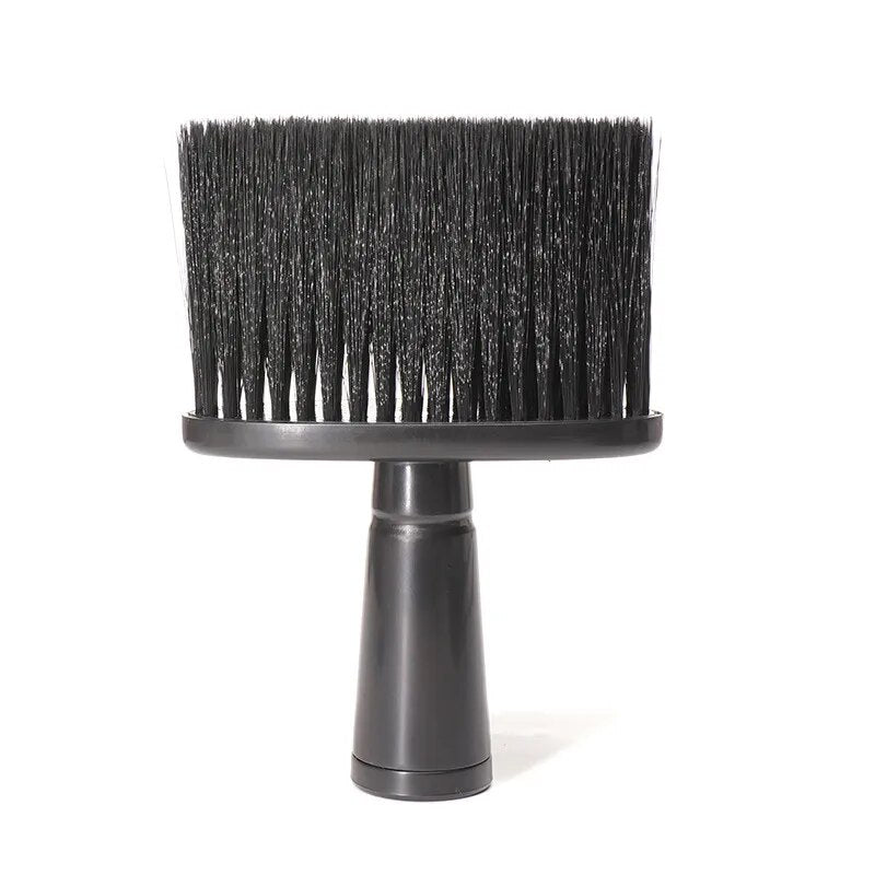 Professional Soft Black Neck Face Duster Brushes Barber Hair Clean Hairbrush Beard Brush Salon Cutting Hairdressing Styling Tool