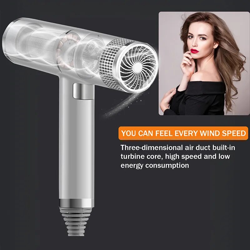 One Step Hair Dryers Styler Volumizer Blow Dryer with Comb Diffuser Concentrator Nozzle Travel Hairdryer Blowdryer Protects