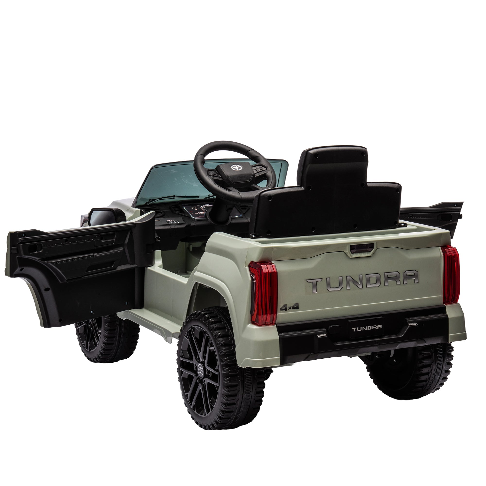 Licensed Toyota Tundra Electric Pickup Truck - 12V Ride-On Toy for Kids