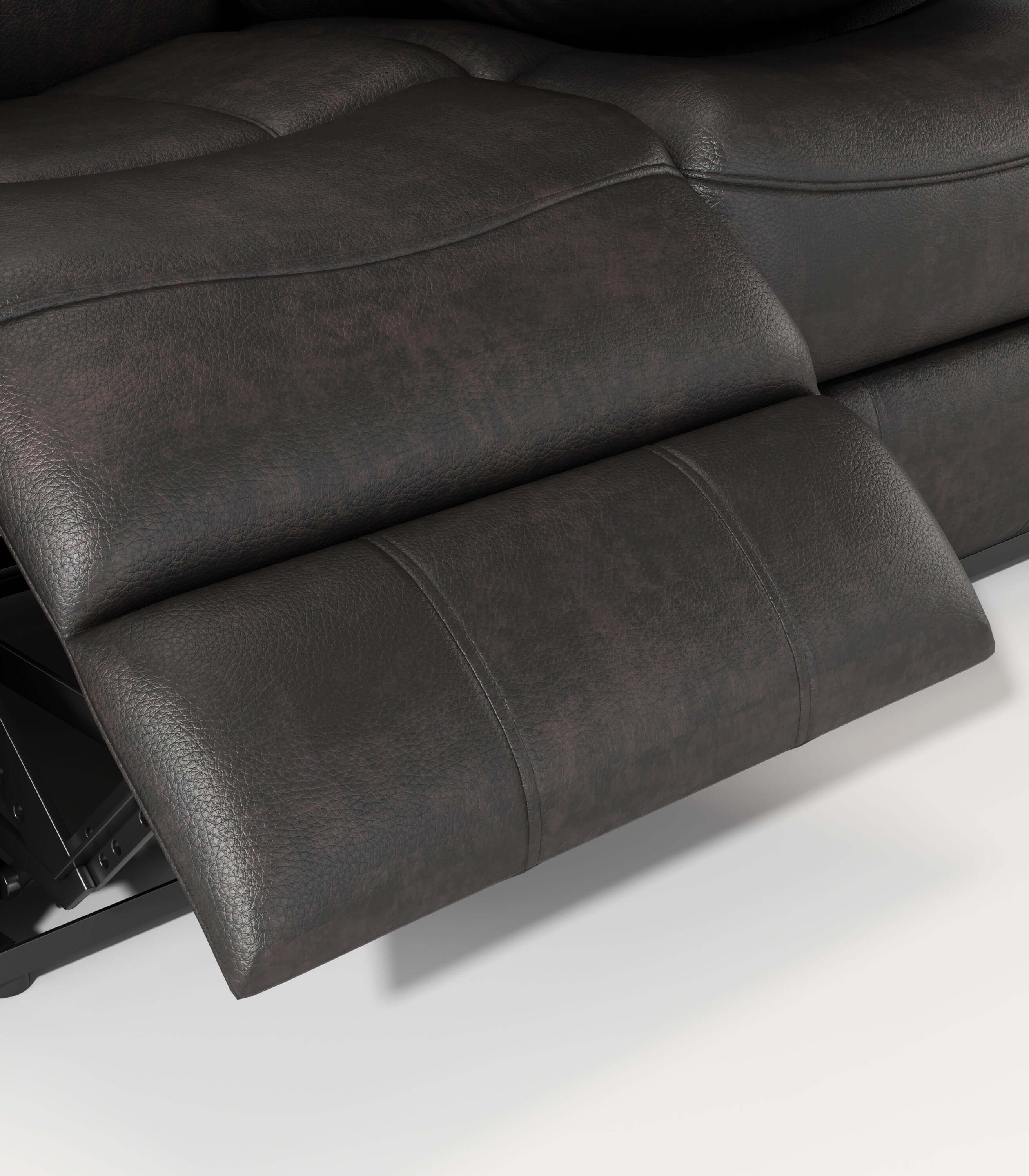 Aria Power Recliner Sofa - Espresso with Wireless Charging